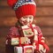 80-Count Foil Kraft Christmas Tags Sticker,8 Jumbo Designs - Xmas to from Christmas Stickers Name Tags Write On Labels - Holiday Present Labels